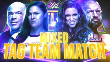 Kurt Angle and Ronda Rousey vs Triple H and Stephanie McMahon is Official – Schedule of WWE Wrestlemania 34 Blockbuster!