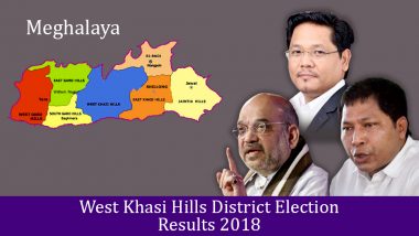 Meghalaya- West Khasi Hills District, Elections Results 2018: Who Is Winning From Mairang,Mawshynrut, Mawthadraishan, Nongstoin, Rambrai Jyrngam