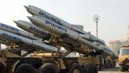 BrahMos-The Supersonic Cruise Missile Successfully Test-Fired From Pokhran in Rajasthan