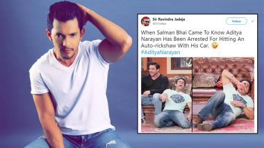 Aditya Narayan Arrested for Rash Driving and Twitter Can't Stop Comparing him with Salman Khan