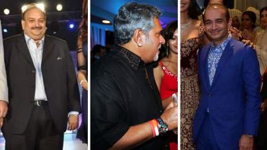 Vijay Mallya, Nirav Modi & Mehul Choksi Caught in Alibaug! Video of Trio Celebrating Mallya's Bachelor Party with Pinky Lalwani Goes Viral
