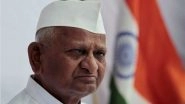 Anna Hazare Writes to PM Narendra Modi For Space in Delhi to Organise Agitation