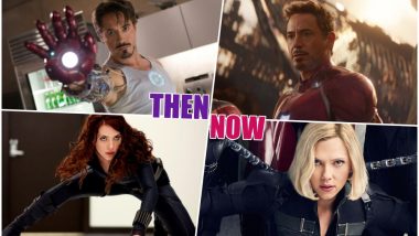 Avengers: Infinity War - How Iron Man, Thanos, Captain America & Other Marvel Cast Looked Like in Their First MCU Movie Vs NOW!