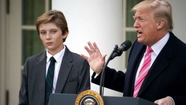 President Trump's Son Barron Trump's School Joins Others In Call For Gun Reforms, Opposes Move to Arm Teachers