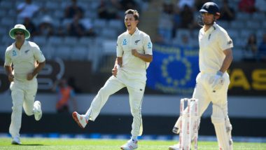 New Zealand vs England 1st Test 2018 Video Highlights: Watch Trent Boult and Tim Southee Bundle Out ENG for Just 58 Runs