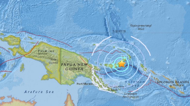 Magnitude 6.6 quake strikes Papua New Guinea