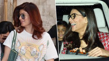 Did You Notice How Sushmita Sen and Twinkle Khanna Have a Strikingly Similar Smile?