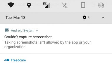Not Able to Capture Screenshot on Your Mobile? Google Chrome Version 65 Disables to Do So in Incognito Window