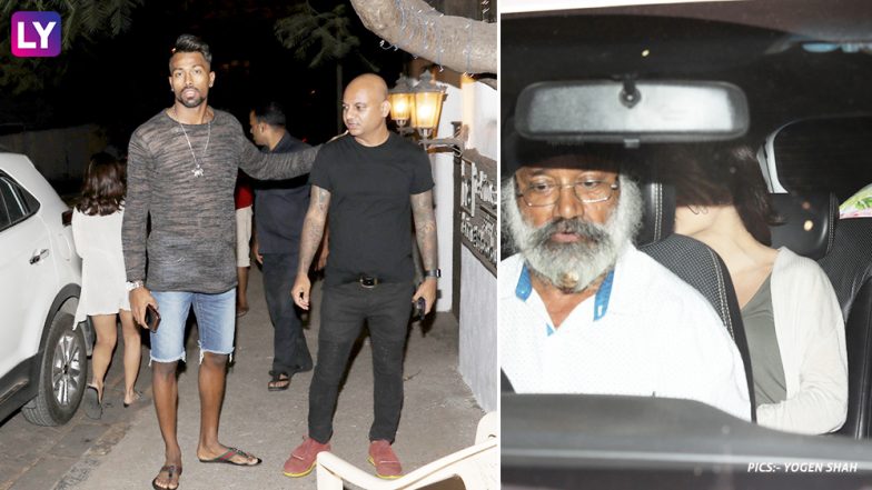 PICS: Elli AvRam Accompanies Rumored Boyfriend Hardik Pandya to the Salon
