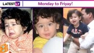 Taimur Ali Khan&rsquo;s Latest Pictures Are Proof That He Struggles Through The Week Just Like Us!