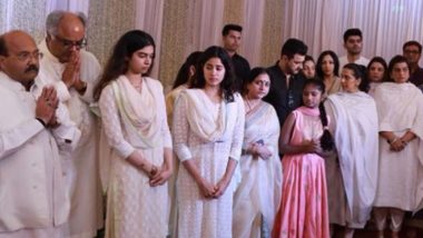 INSIDE PIC: Janhvi Kapoor And Khushi Get Teary Eyed At Sridevi's Chennai Prayer Meet