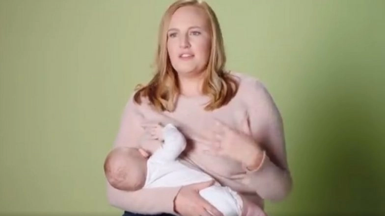Breastfeeding: U.S. Politician Breastfeeds Her Baby In Ad Campaign
