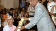 V Nanammal Receives Padma Shri; The 99-Year-Old Yoga Practitioner Continues to Follow A Lifestyle Close to Nature