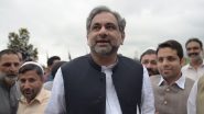Pakistan Prime Minister Abbasi 'Frisked' At U.S. Airport