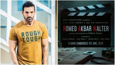 Not Sushant Singh Rajput, John Abraham to Play The Main Lead in Romeo Akbar Walter