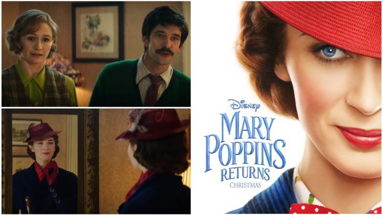 Mary Poppins Returns Teaser Trailer: Emily Blunt Arrives from the Skies As Our Favourite Guardian Angel
