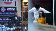 Rumoured Sweethearts Hardik Pandya and Elli Avram Seen At An Ad-Shoot - View Pics