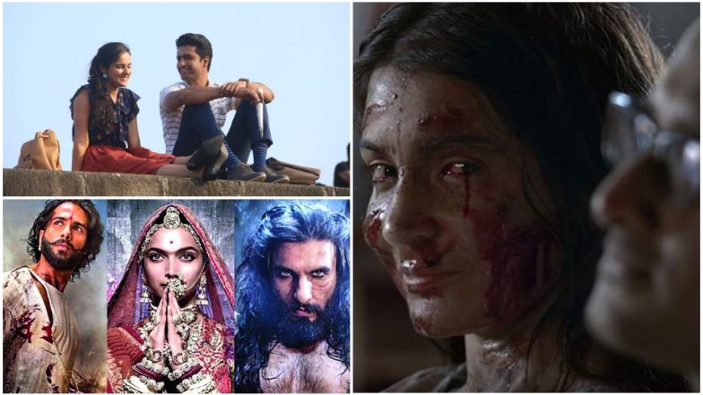 Ranveer Singh's Padmaavat, Rani Mukerji's Hichki, Anushka Sharma's Pari - 7 Best Bollywood Films in the First Quarter of 2018