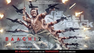 Baaghi 2 New Poster: Tiger Shroff Has Guns Blazing All Around