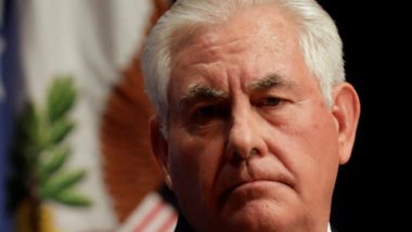 US Secretary of State Rex Tillerson Was on Toilet When he was Fired by Donald Trump