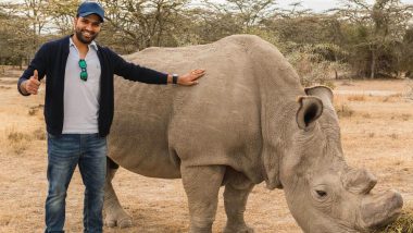 Sudan Passes Away; Rohit Sharma Mourns The Loss By Sharing His Pic With World's Last Male Northern White Rhino