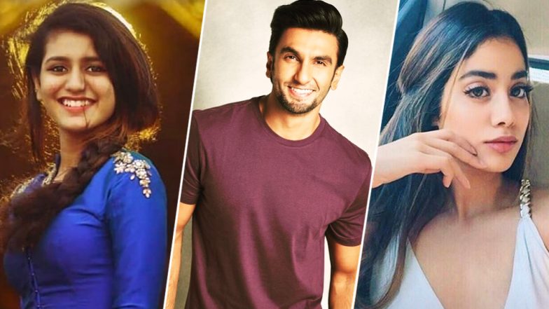 Priya Prakash Varrier Or Janhvi Kapoor – Who Should Ranveer Singh Romance Next After Sara Ali Khan?
