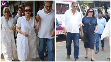 RIP Shammi Aunty: Asha Parekh, Farah Khan, Boman Irani and Other Bollywood Celebs Attend Last Rites of the Veteran Actress