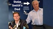 Ball Tampering Scandal: Twitterati Appreciate Steve Smith&rsquo;s Dad as he Stood by his Son During the Emotional Press Conference