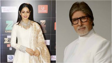 Amitabh Bachchan Dedicates a Heartfelt Poem to Sridevi And it is Heartbreakingly True!