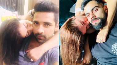 Ex Bigg Boss Contestants Puneesh Sharma and Bandagi Kalra Copy Virat Kohli And Anushka Sharma's Viral Picture And Fail Miserably At It!