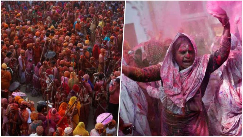 Holi 2018: Live Streaming of the Festival of Colours From Barsana, Mathura & Vrindavan