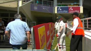 David Warner Involved in Argument With Spectator During South Africa vs Australia 3rd Test 2018, Watch Video