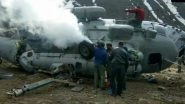 Indian Air Force's Mi-17 V-5 Helicopter Crashes Near Kedarnath Temple, Six injured