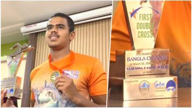 Sampanna Ramesh Shelar, 17-Year-Old Swimmer Sets World Record to Double Cross the Bangla Channel