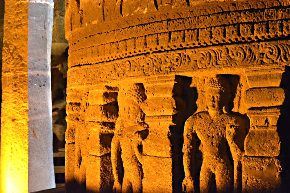 Ajanta Caves -Maharashtra (added in 1983) Ajanta Caves -Maharashtra (added in 1983)