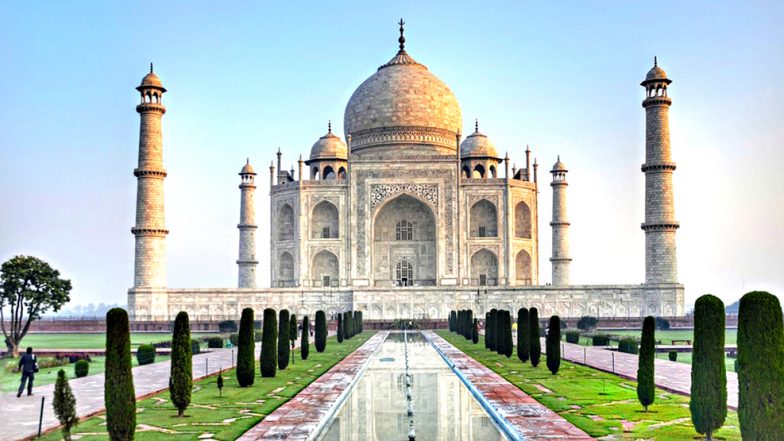 What is The Color of Taj Majhal -Yellow, Brown or Green? Centre to ...