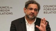 Elections in Pakistan Will be Conducted by 'Aliens', Says PM Shahid Khaqan Abbasi
