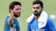 Shahid Afridi's Remark on Kashmir Condemned by Virat Kohli, Kapil Dev and Suresh Raina