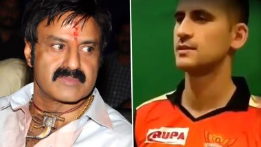 Alex Hales' Mimicry of Nandamuri Balakrishna's 'Don't Trouble the Trouble' Dialogue in this SRH Video will Impress Balayya Fans