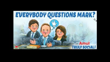 Amul Creatively Adds Question 'Mark' in Zuckerberg's Congressional Hearing