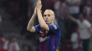 Andres Iniesta Confirms to Leave Barcelona at the End of 2017-18 La Liga