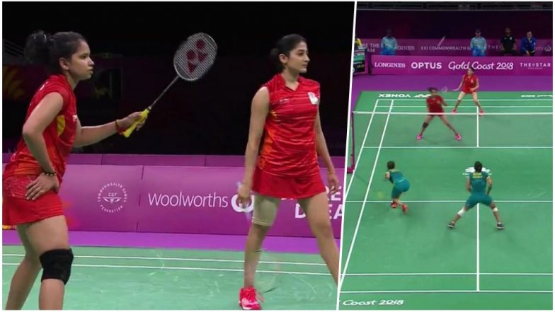 Ashwini Ponnappa and N Sikki Reddy Bag Bronze Medal in Badminton Women's Doubles at CWG 2018
