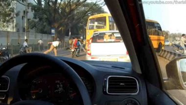 Bengaluru Traffic Police Hurls Shoe at Bikers Without Helmets, Suspended After Video Goes Viral