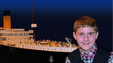 Autistic Boy Builds World's Largest Lego Titanic Replica