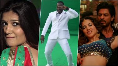 Sapna Choudhary And Sunny Leone Xxx Video - Chris Gayle Dances to Shah Rukh Khan-Sunny Leone's Laila Main Laila and NOT Sapna  Choudhary's Teri Aakhya Ka Yo Kajal in Viral Video! | ðŸ‘ LatestLY