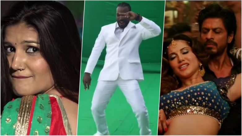 Chris Gayle Sunny Leone Xxx Video - Chris Gayle Dances to Shah Rukh Khan-Sunny Leone's Laila Main Laila and NOT  Sapna Choudhary's Teri Aakhya Ka Yo Kajal in Viral Video! | ðŸ‘ LatestLY