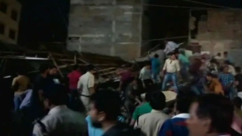 Indore building collapse: 3 dead, several feared trapped Indore building collapse: 3 dead, several feared trapped