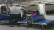 Woman Molested & Assaulted in Thane-CSMT Local Train in Mumbai, Accused Arrested: Watch Shocking Video