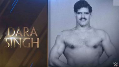 Dara Singh Inducted Into WWE 2018 Hall of Fame (Watch Video)