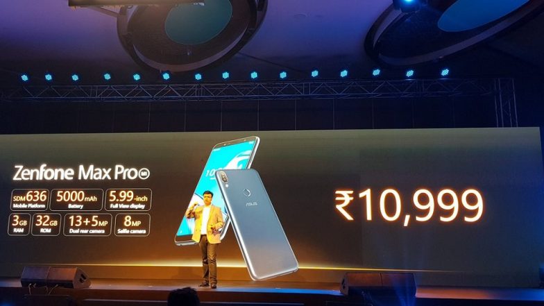Asus Zenfone Max Pro M1 Launched; Priced in India at Rs 10,999
